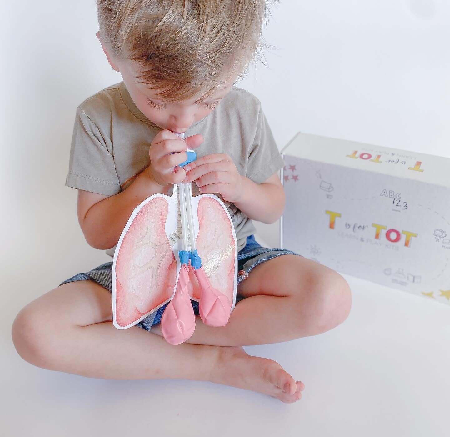 Interactive play and learn kit for kids aged 3-6, including a
